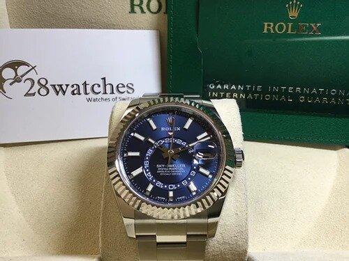R0lex Sky-Dweller 326934 Blue