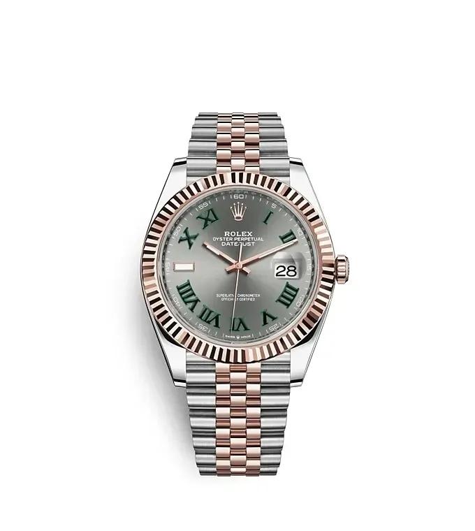 Datejust 41 Rolex Oyster, 41 mm, Oystersteel and Everose gold