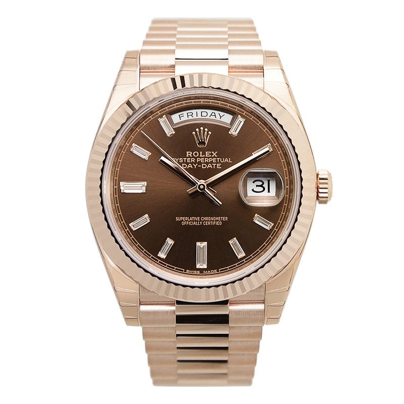 Rolex Datejust 228235 Rose Gold Mechanical Men's Watch