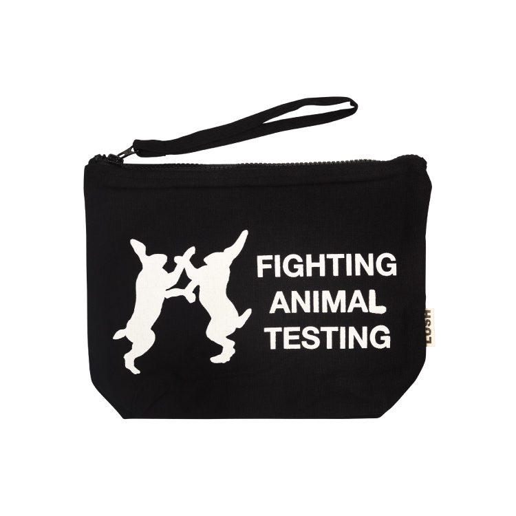 Fighting Animal Testing Pouch