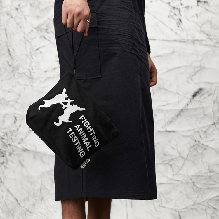 Fighting Animal Testing Pouch