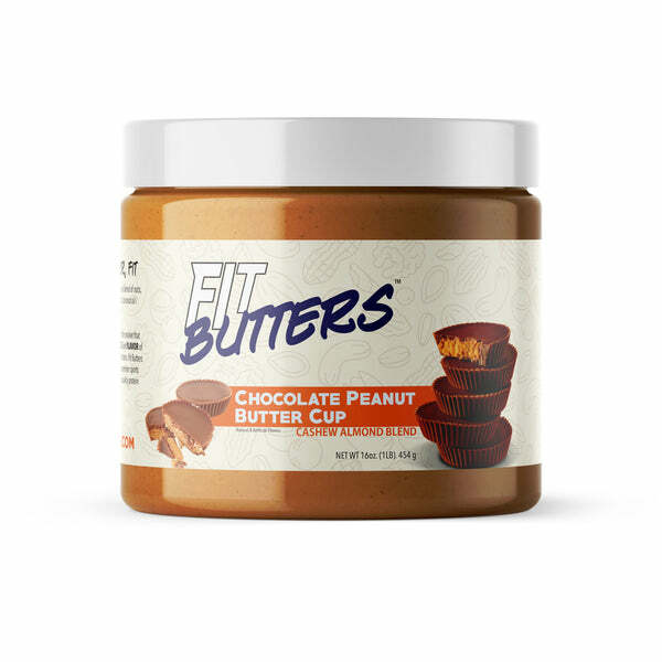 FitButters Chocolate Peanut Butter Cup Cashew Almond Butter-The Supplement Haven