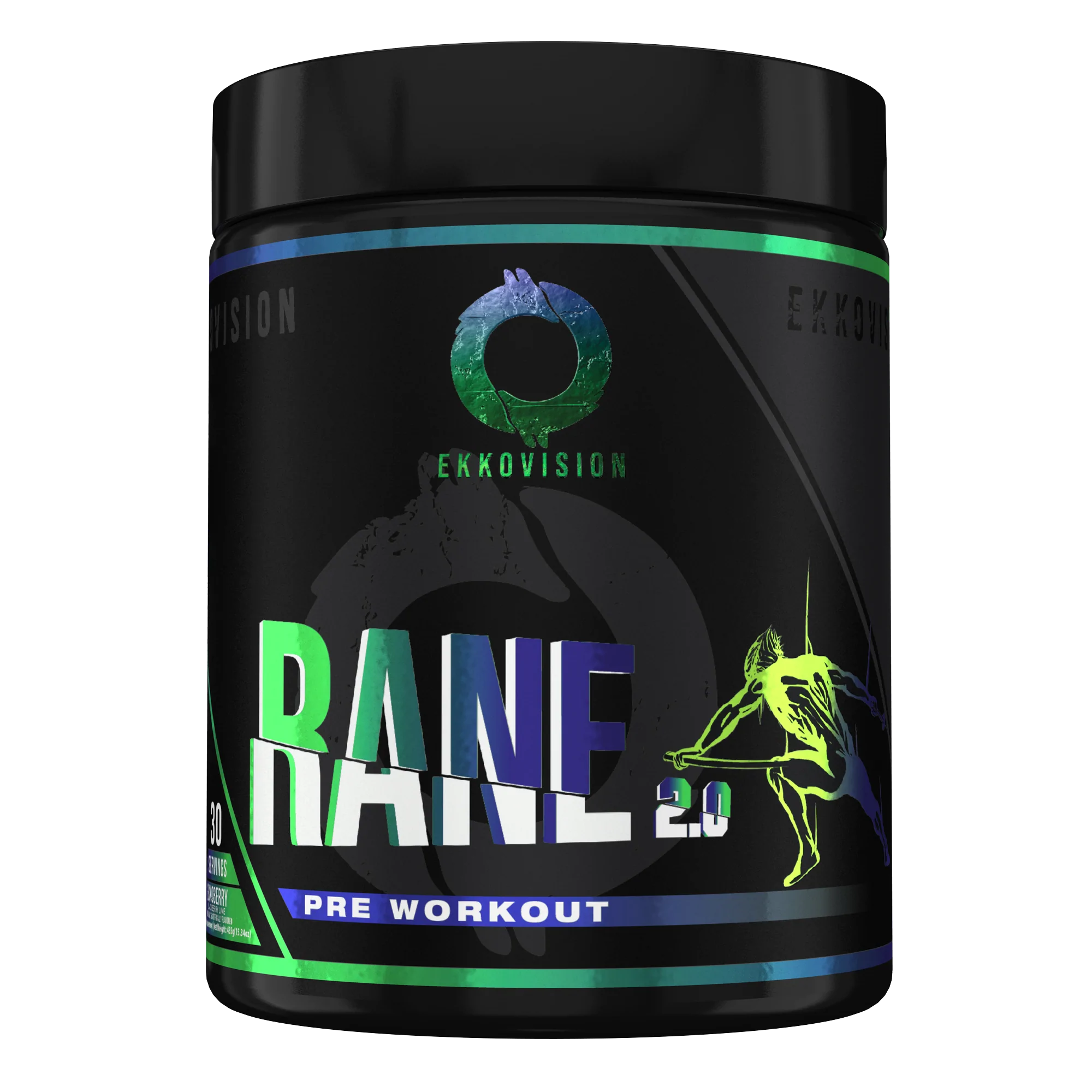 EKKOVISION RANE 2.0 Affordable Daily Preworkout (Stim and Pump)-The Supplement Haven