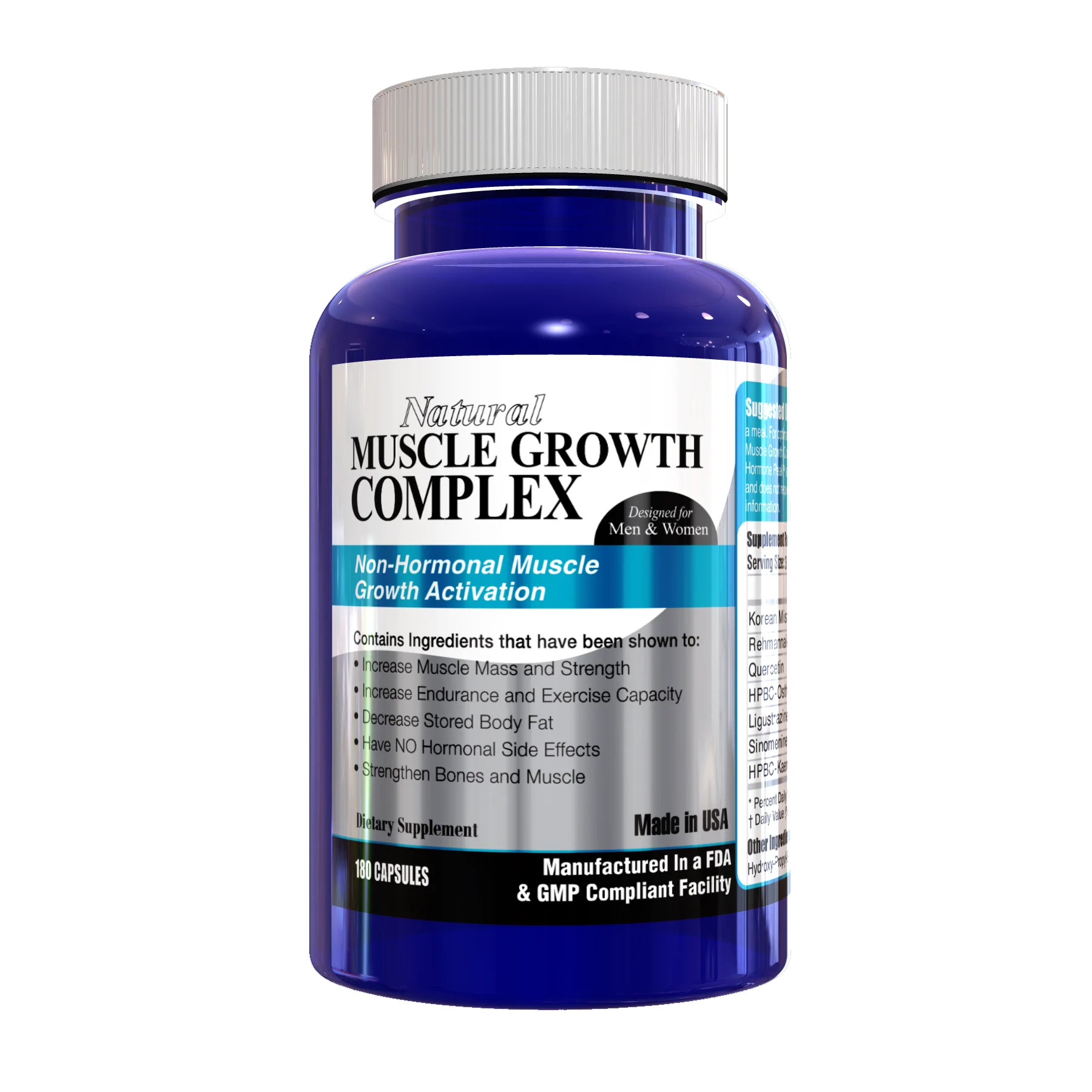 Natural Muscle Growth Complex-The Supplement Haven