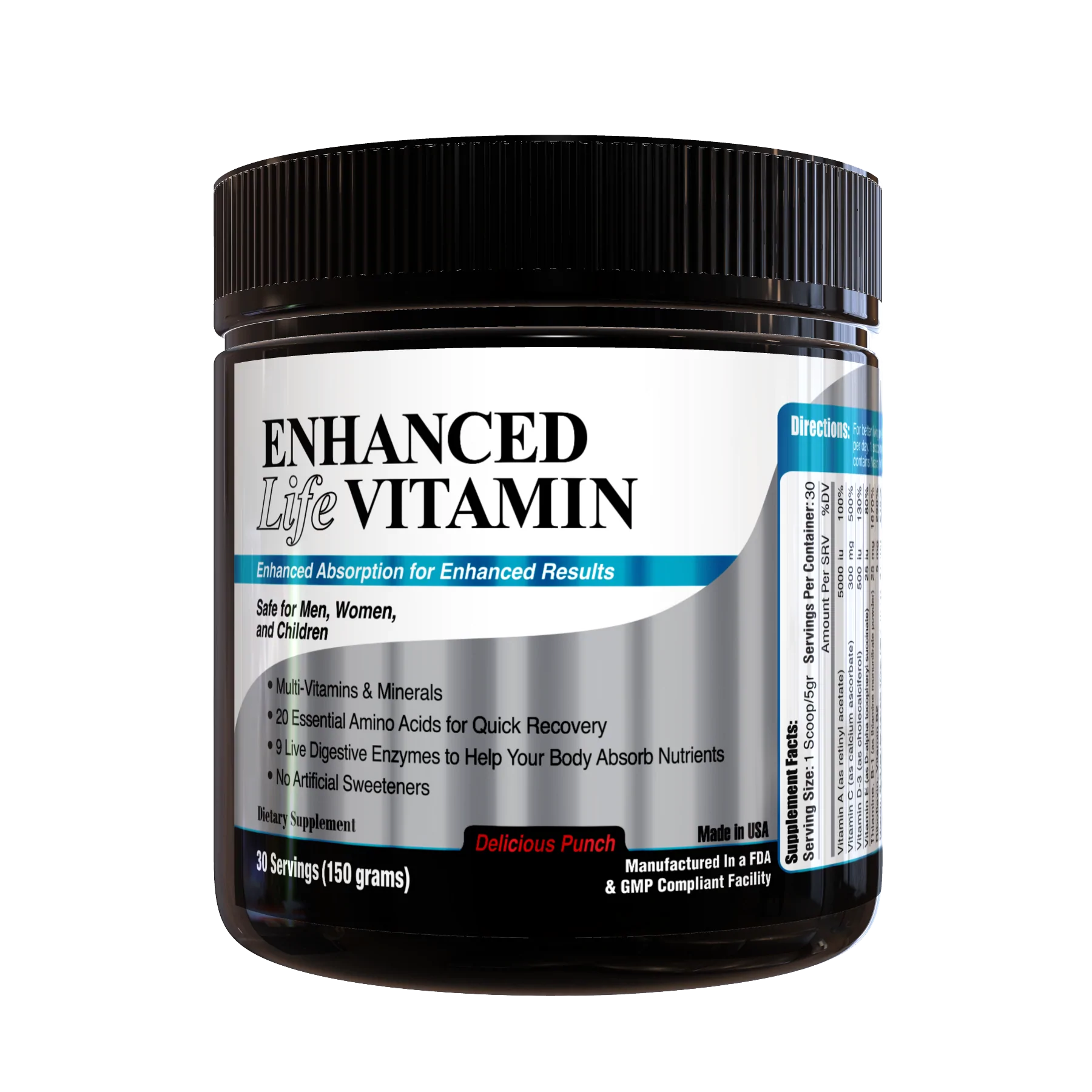 Natural Science Creation Enhanced Life Multi Vitamin (2 Bold & Delicious Flavors)-The Supplement Haven