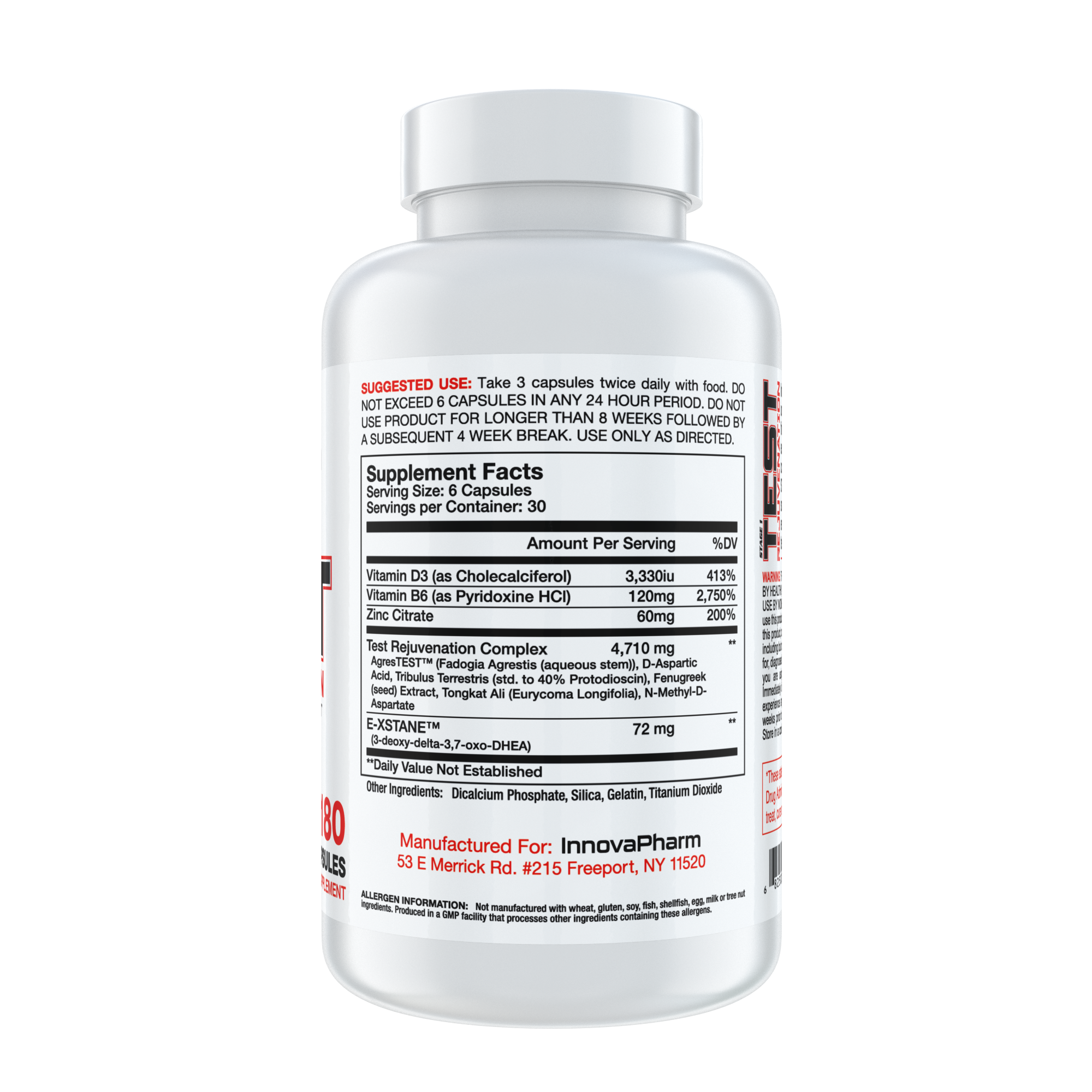 InnovaPharm Stage 1 Test Rejuvenation (Natural Test Booster)