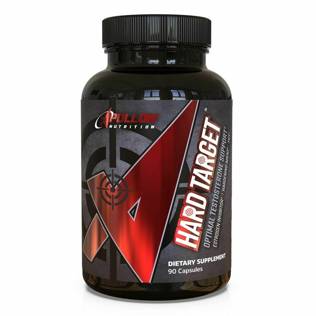 APOLLON NUTRITION HARD TARGET TEST BOOSTER & HORMONE OPTIMIZER-The Supplement Haven