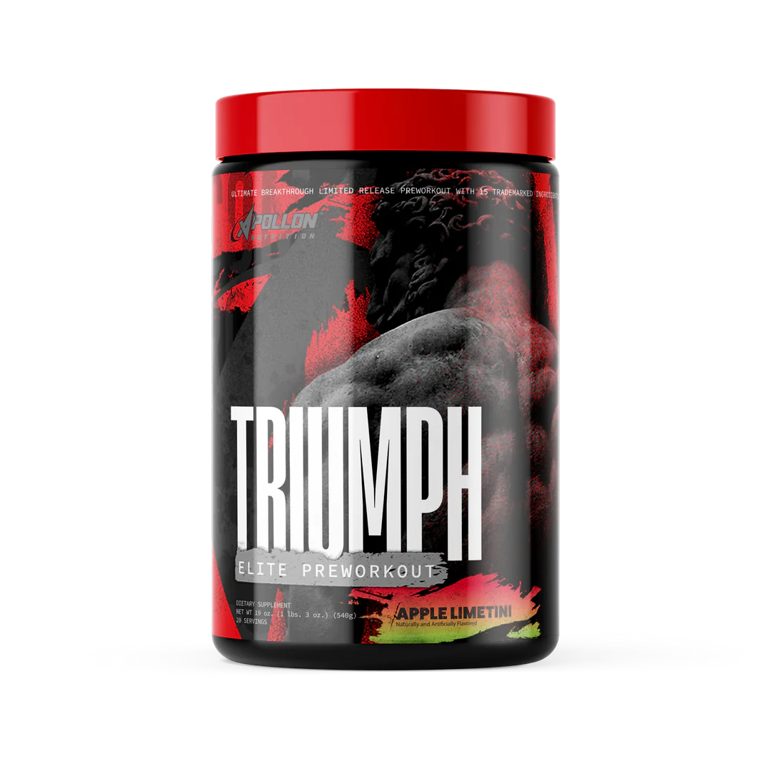 APOLLON NUTRITION TRIUMPH - ELITE STIMULANT PRE-WORKOUT POWERHOUSE (20/40 SERVINGS)-The Supplement Haven