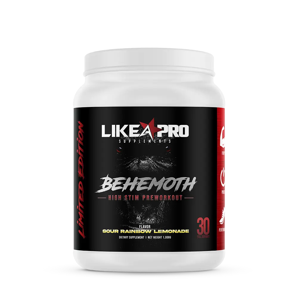 Like A Pro Behemoth - ELITE PRE-WORKOUT POWERHOUSE (Most loaded 30 servings Pre Workout)-The Supplement Haven