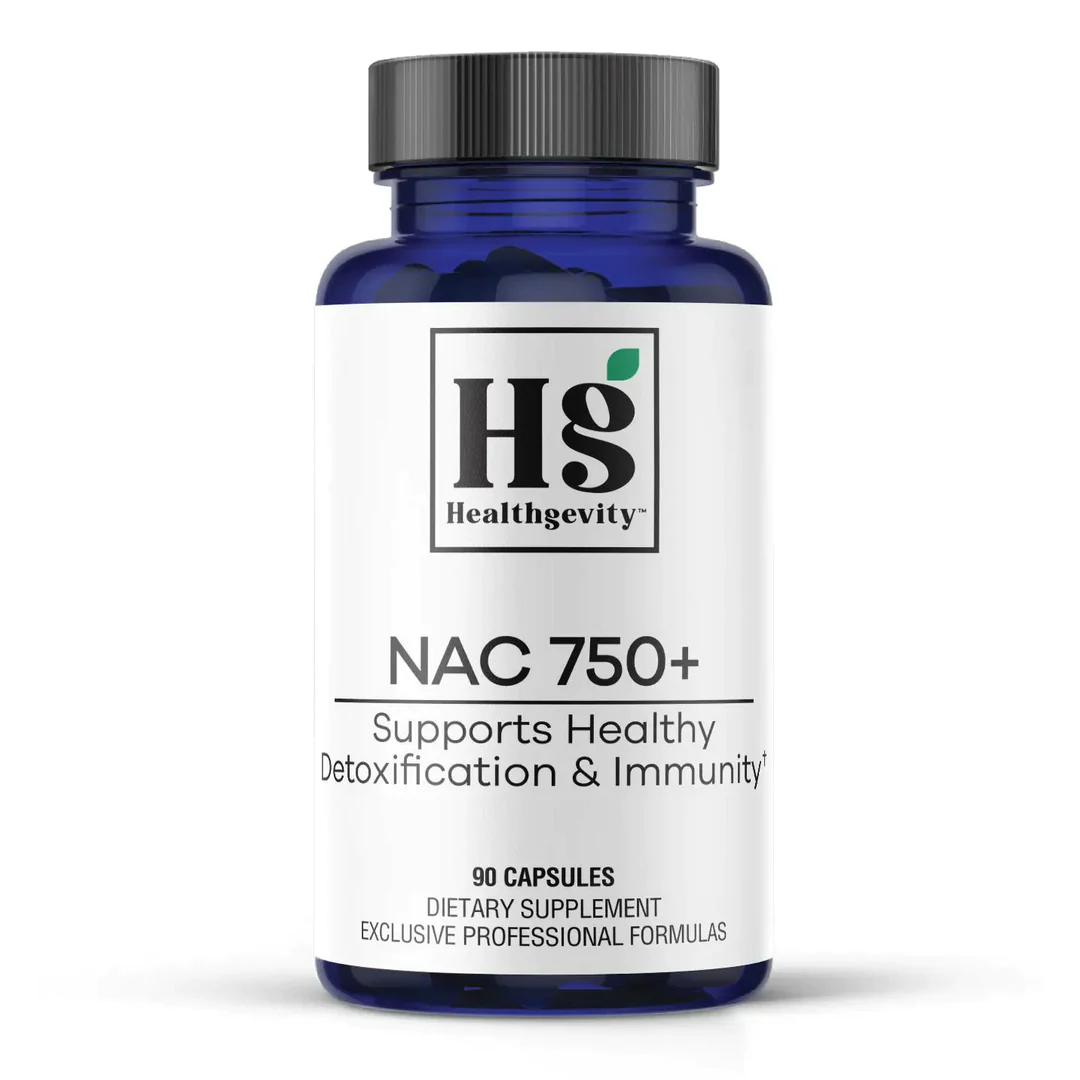 HealthGevity NAC 750 - Premium Antioxidant and Liver Support Supplement for Optimal Health-The Supplement Haven