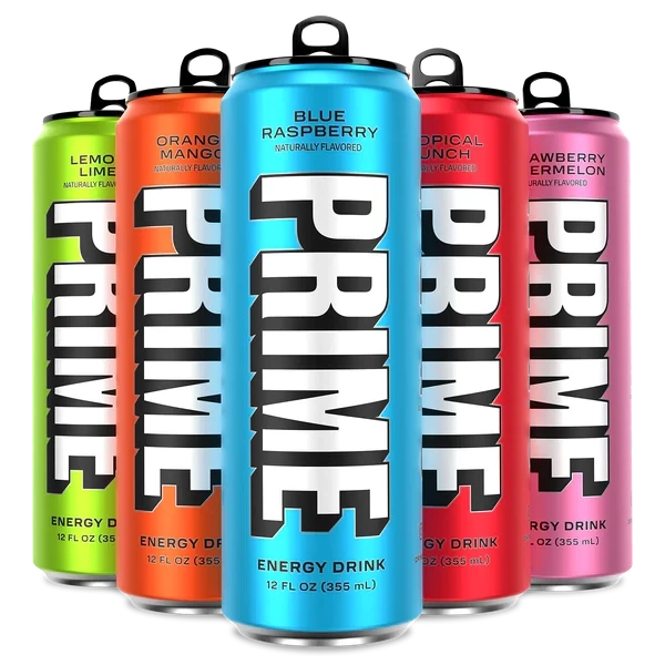 Prime Energy Drink Naturally Flavored, 200mg Caffeine, Zero Sugar, 300mg Electrolytes, Vegan, 12 Fl Oz per Can (1 can))-The Supplement Haven