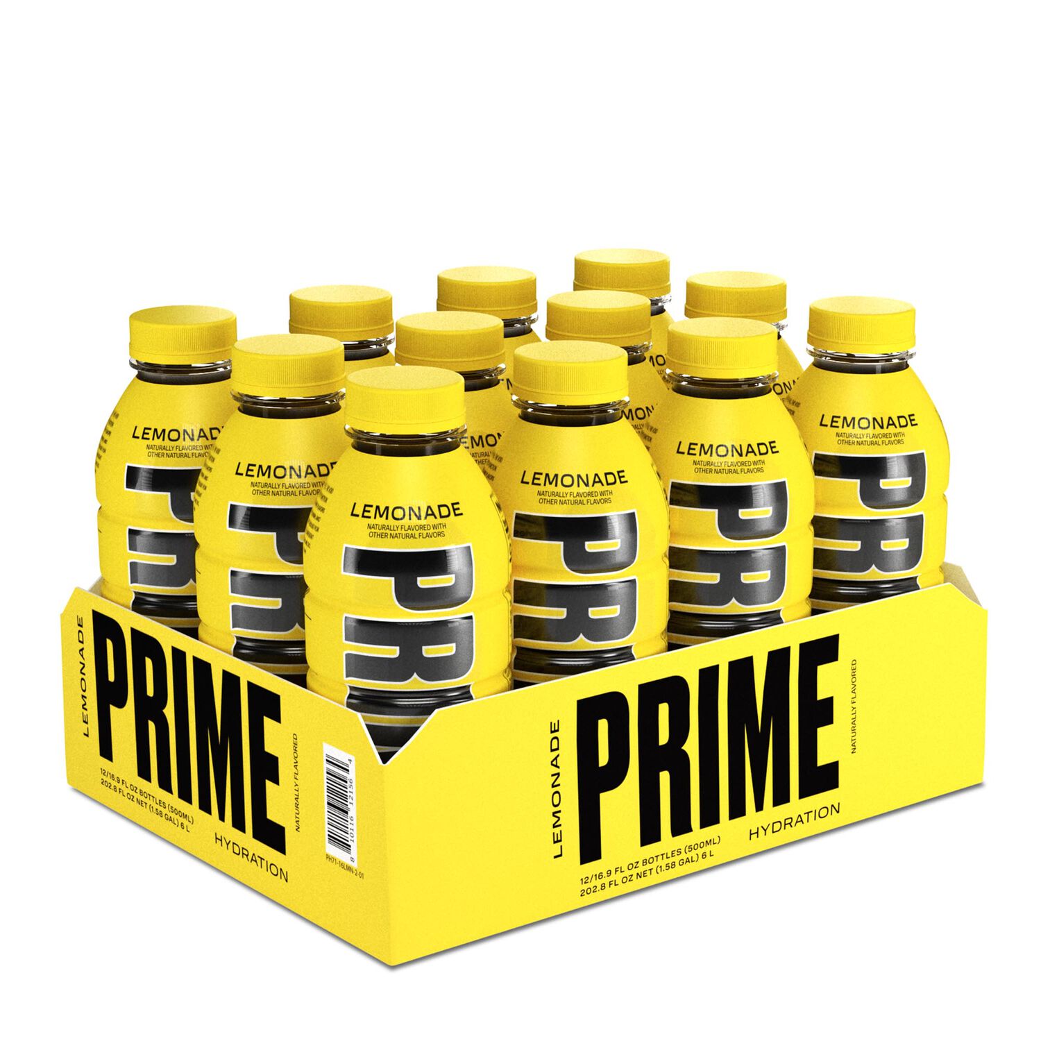 Prime® Hydration Drink Lemonade Flavor 12 Pack (Cheapest Price in the Market!!)-The Supplement Haven