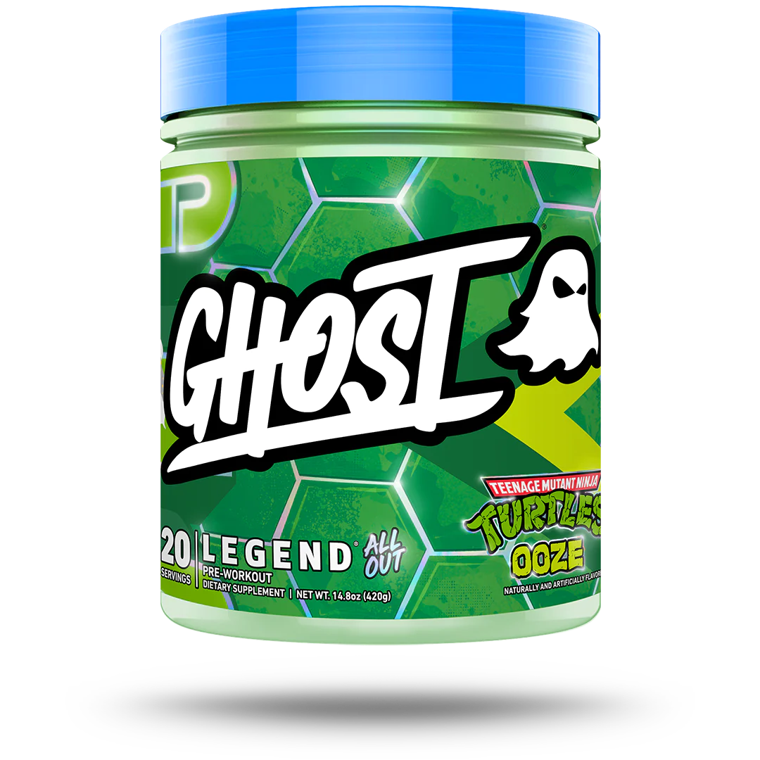 GHOST LEGEND ALL OUT X TNMT OOZE (HIGH STIM LOADED PRE WORKOUT)-The Supplement Haven