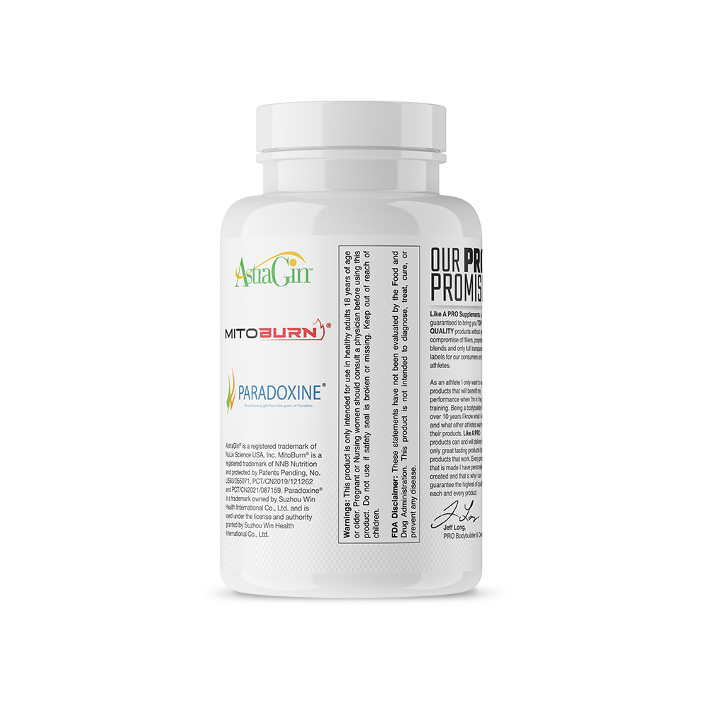 Like A Pro Supplements ANYTIME BURN NON STIM FAT BURNER THERMOGENIC