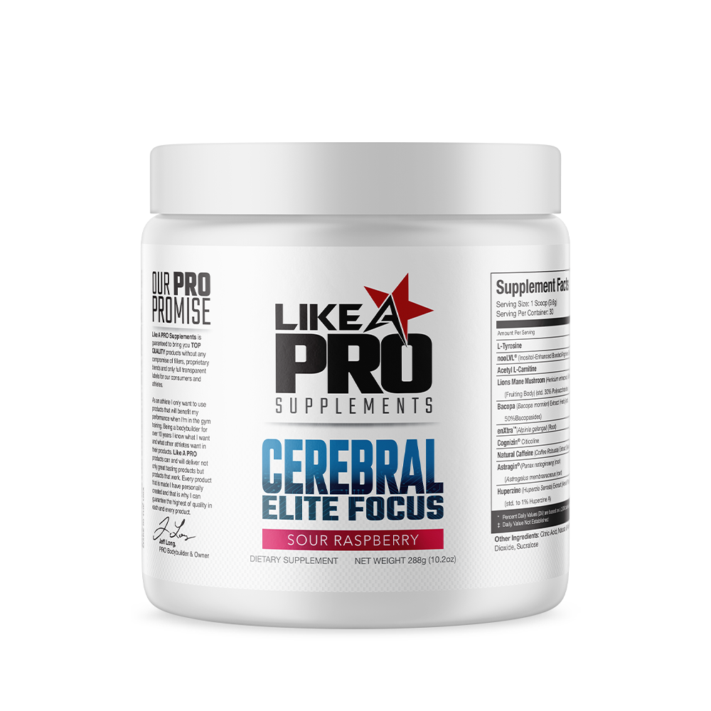 Like A Pro Supplements Cerebral Nootropic 