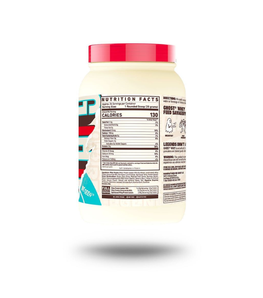 GHOST WHEY PROTEIN (Marshmallow Cereal Milk)The Supplement Haven