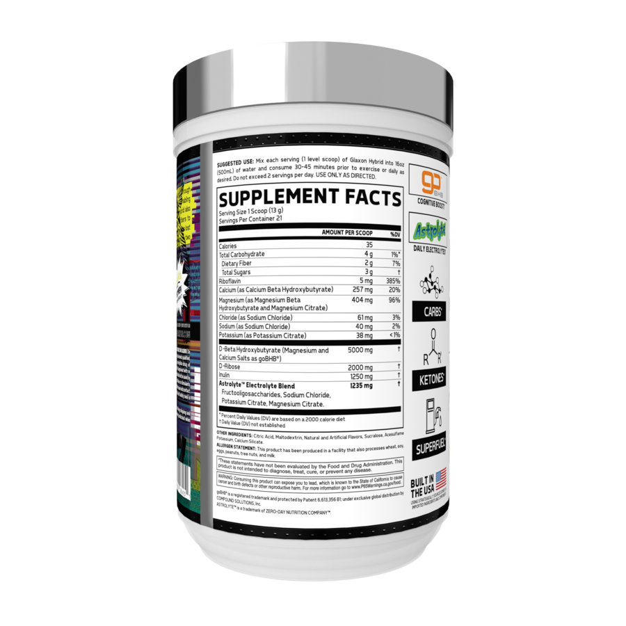 GLAXON HYBRID V2 NOOTROPIC & INTRAWORKOUT/ENDURANCE FUEL