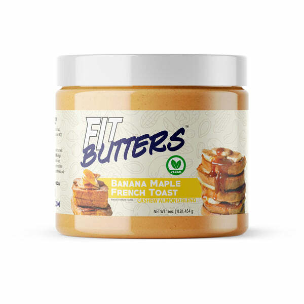 FitButters Banana Maple French Toast Cashew Almond Butter (Vegan)-The Supplement Haven