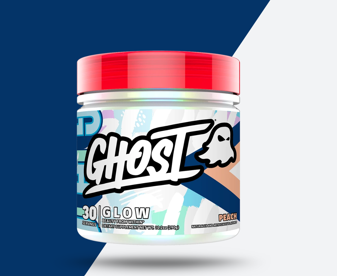 GHOST GLOW (BEAUTY+DETOX) PEACH FLAVOR-The Supplement Haven