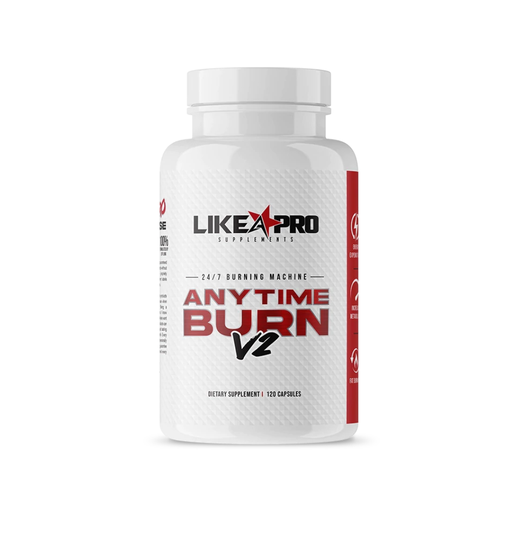 LIKE A PRO SUPPLEMENTS ANYTIME BURN NON STIM THERMOGENIC-The Supplement Haven