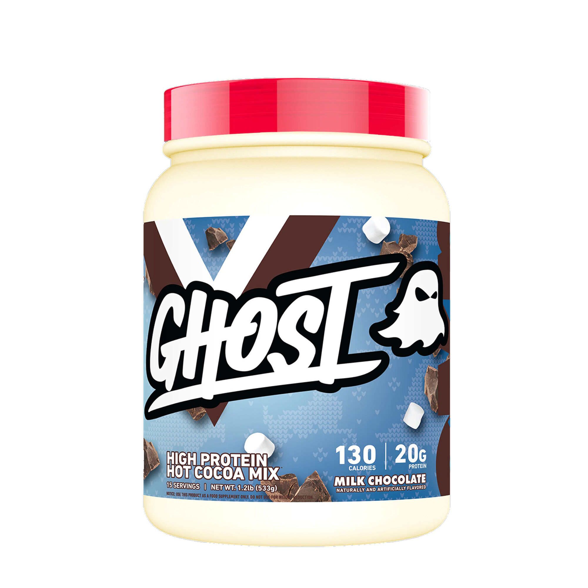 GHOST® HIGH PROTEIN HOT COCOA MIX-The Supplement Haven
