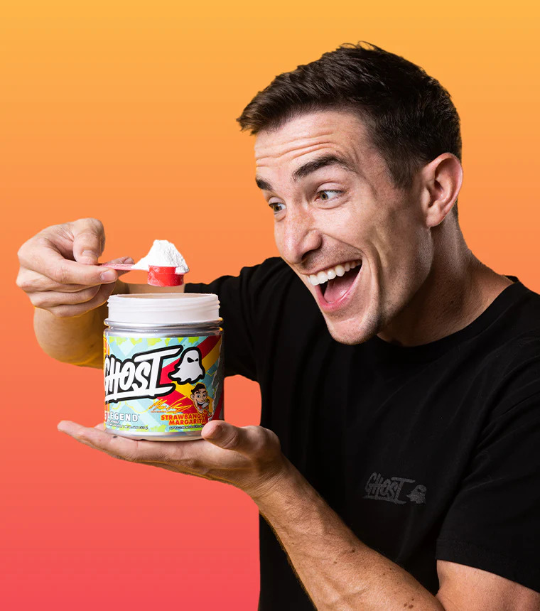 GHOST LEGEND® x MAXX CHEWNING PRE WORKOUT "STRAWBANGO™ MARGARITA" 🍓🥭
