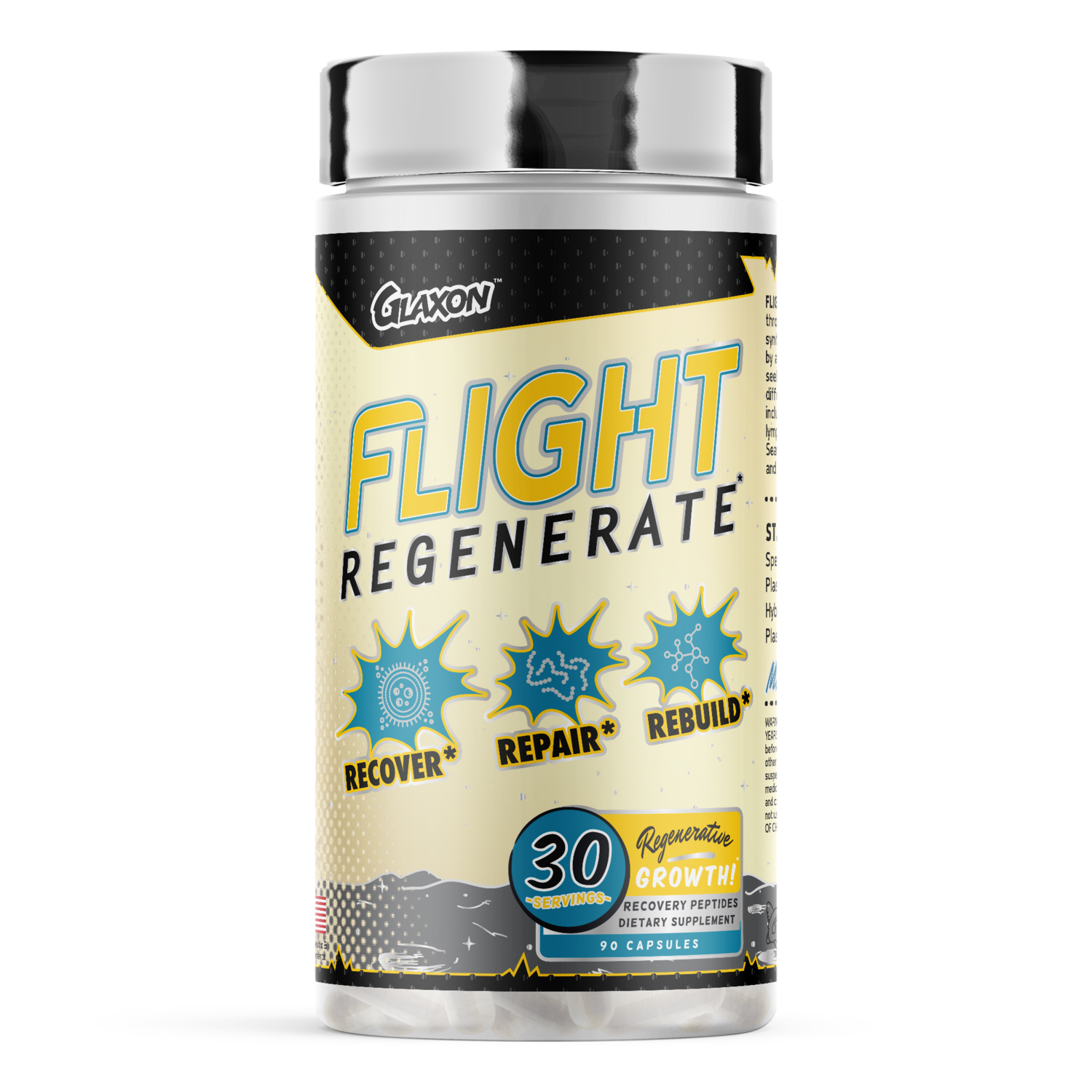 GLAXON FLIGHT REGENERATE (MUSCLE RECOVERY AND GROWTH)-The Supplement Haven