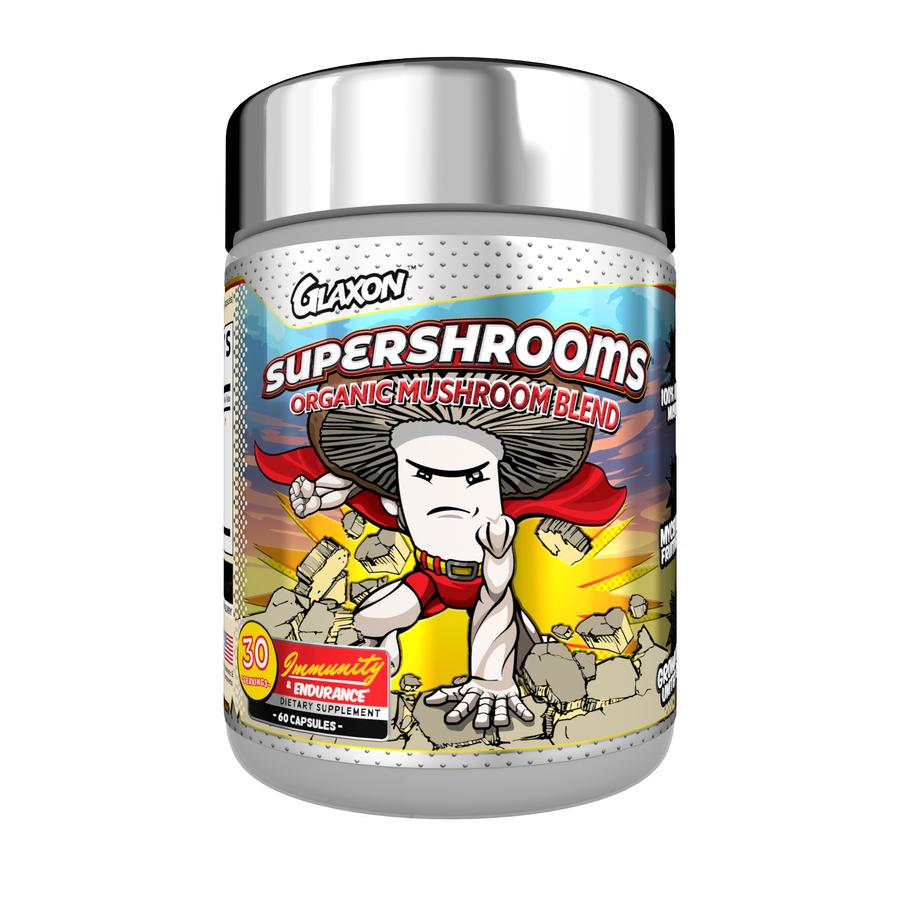 GLAXON SUPERSHROOM - ORGANIC MUSHROOMS - IMMUNE & ENDURANCE BOOSTER-The Supplement Haven