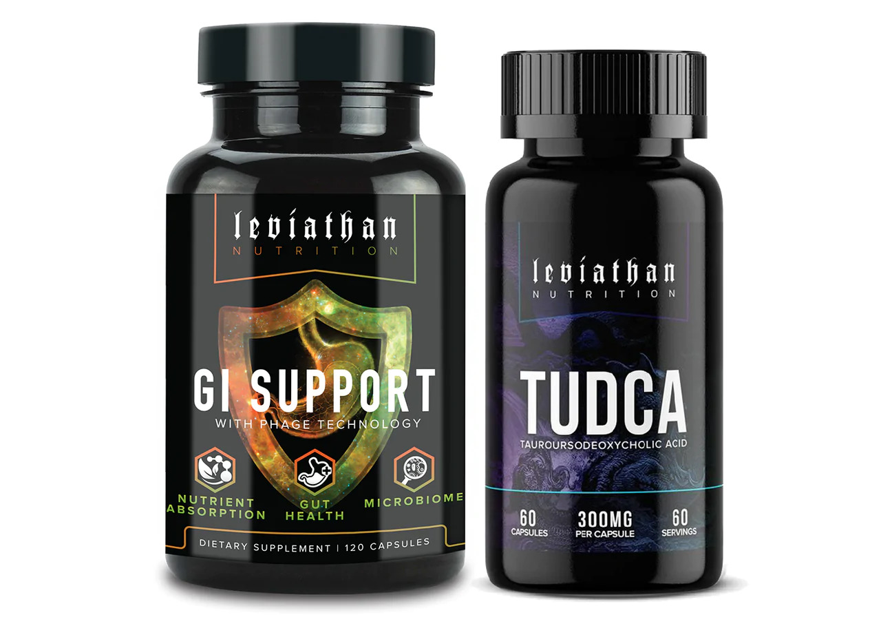 LEVIATHAN NUTRITION DIGESTION STACK (GI SUPPORT + TUDCA)-The Supplement Haven