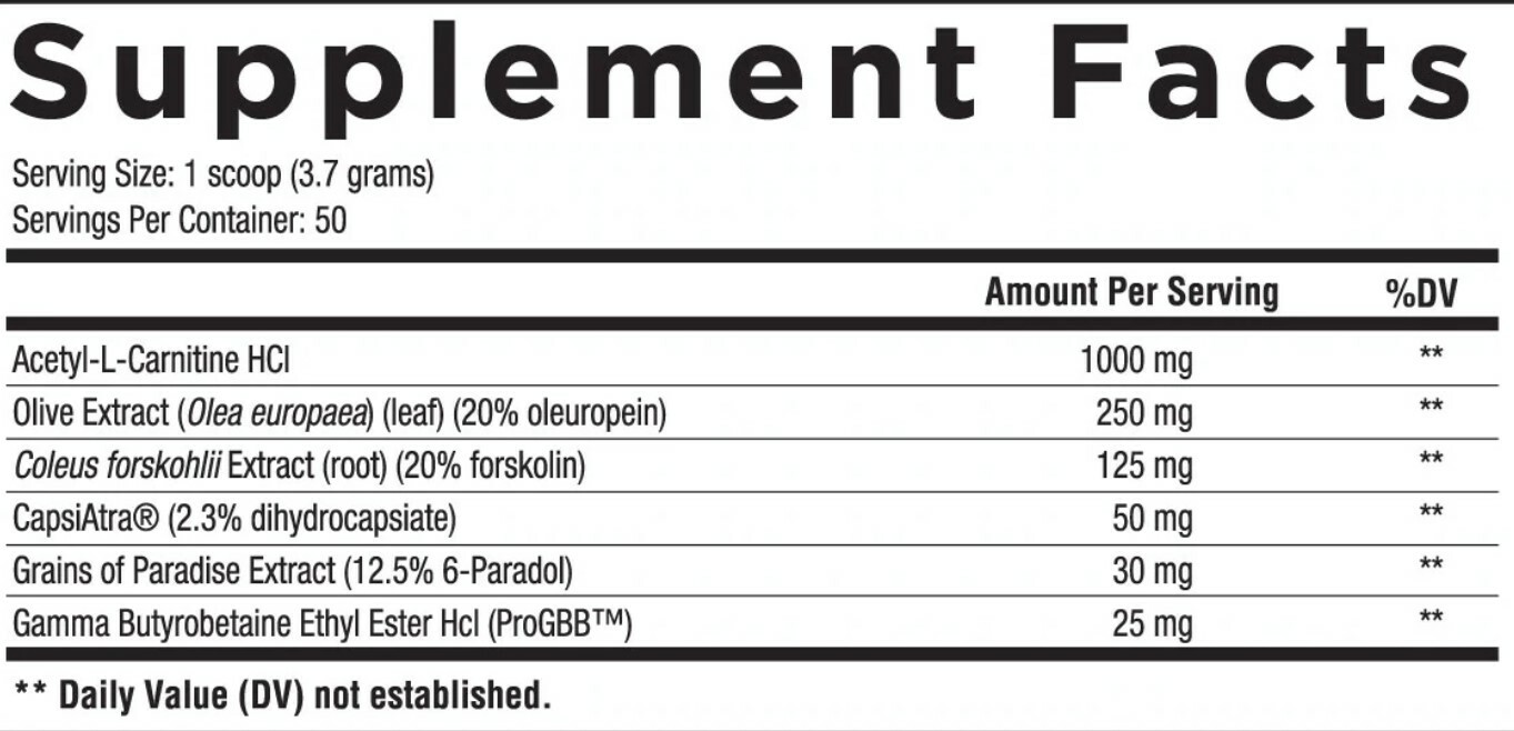 CORE SHRED™ NonStimulant Thermogenic Powder