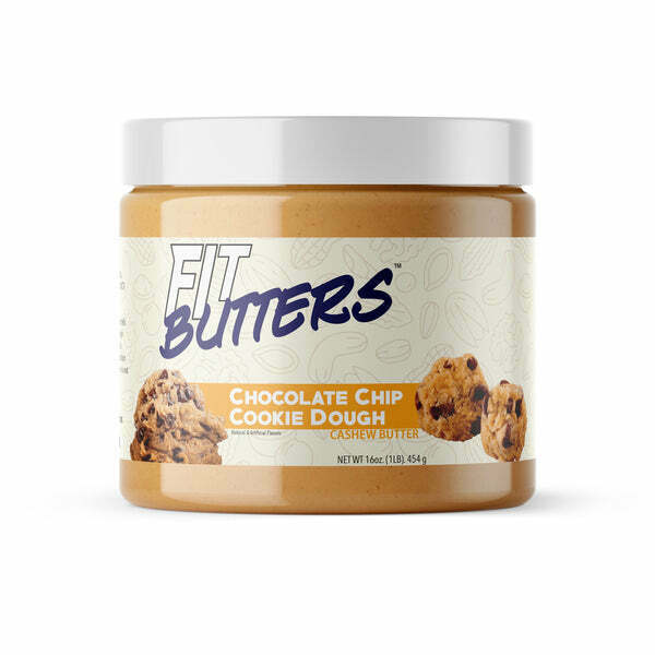 FitButters Chocolate Chip Cookie Dough Cashew Butter-The Supplement Haven