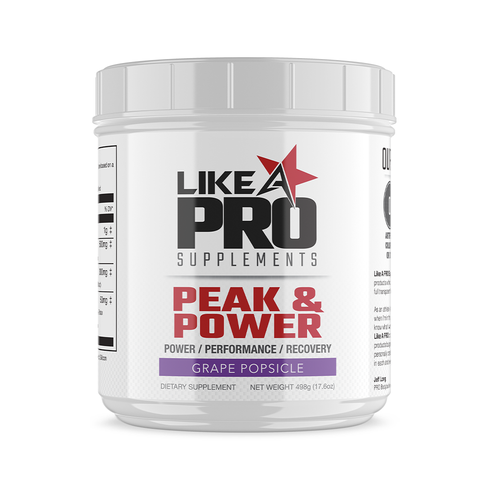 Like A Pro Supplements Peak & Power (Pre/Post Workout Muscle Builder)-The Supplement Haven