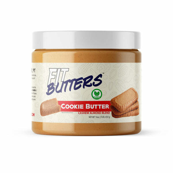 FitButters Cookie Butter Cashew Almond Butter (Vegan)-The Supplement Haven