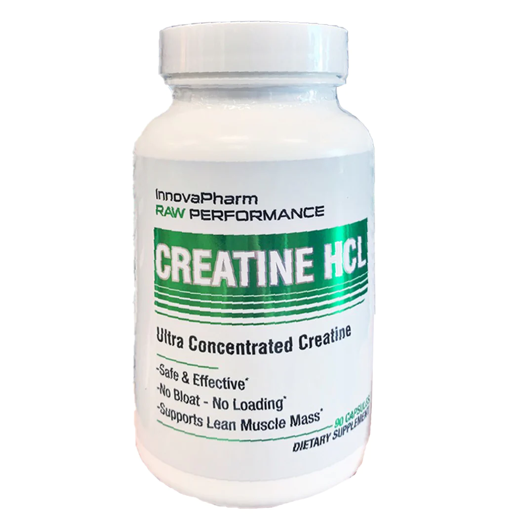InnovaPharm Creatine Hydrochloride Capsules (90 Servings)-The Supplement Haven