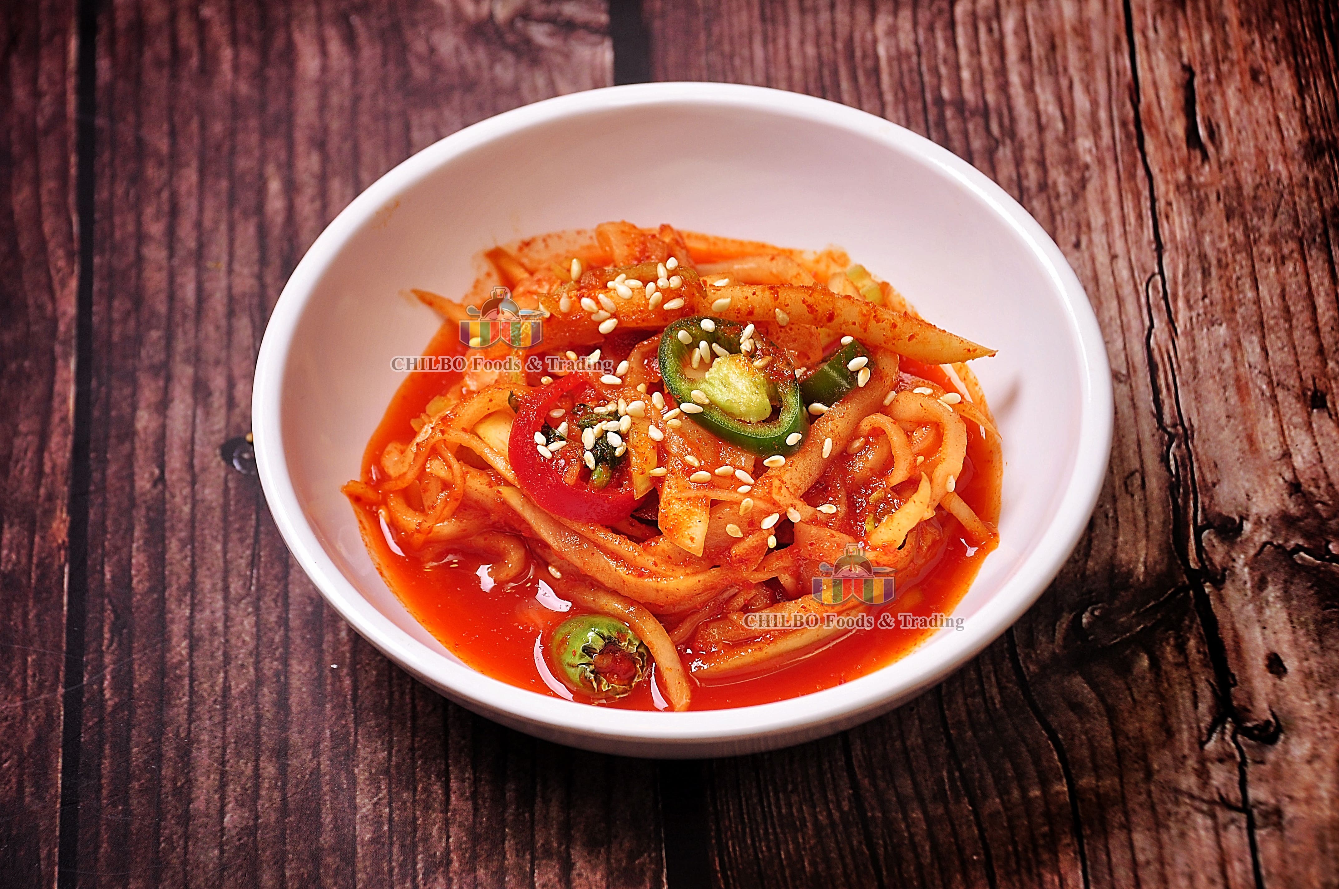 Shredded White Radish 무생채 (Muslim friednly)