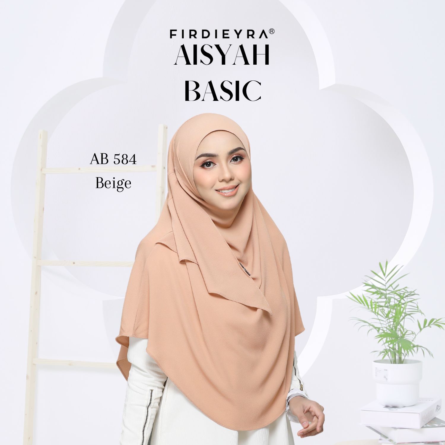 aisyah premium pleated shawl