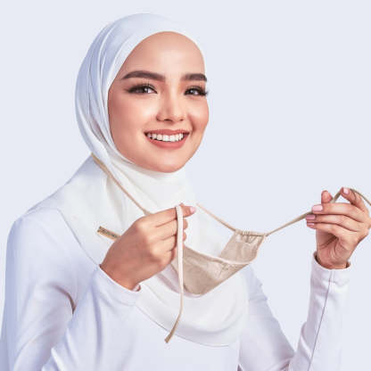 Fabric Mask | Faint Coral - face mask