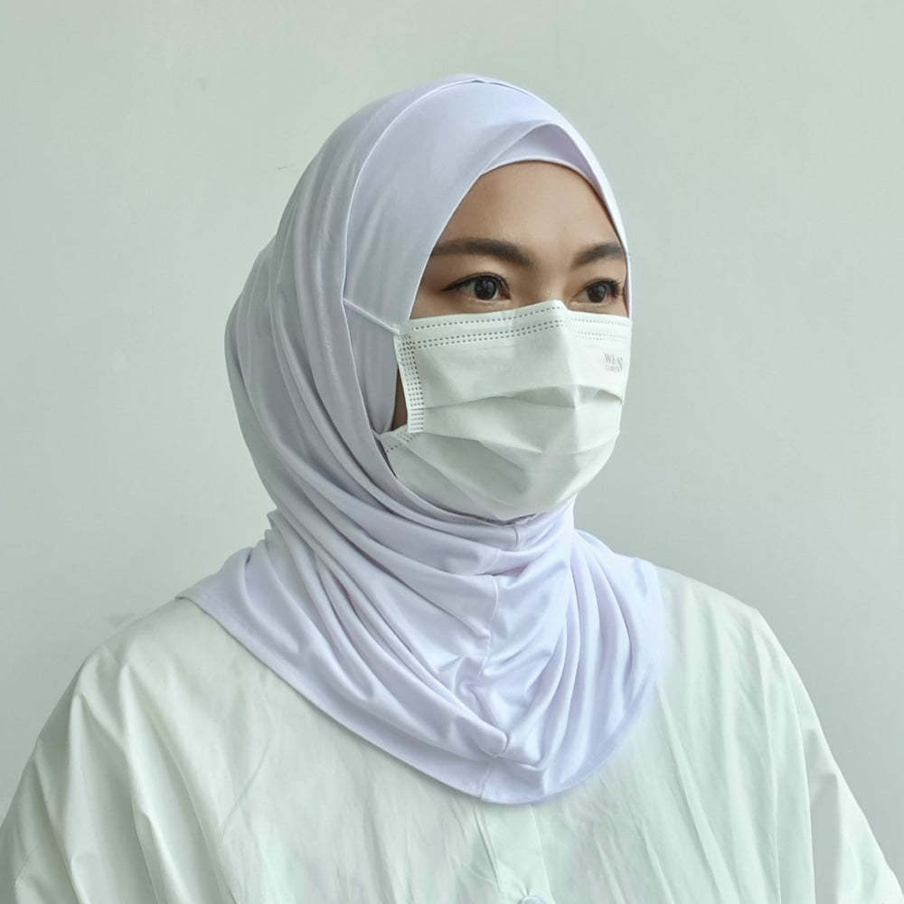 E.L Instant Hijab (with ear slit)
