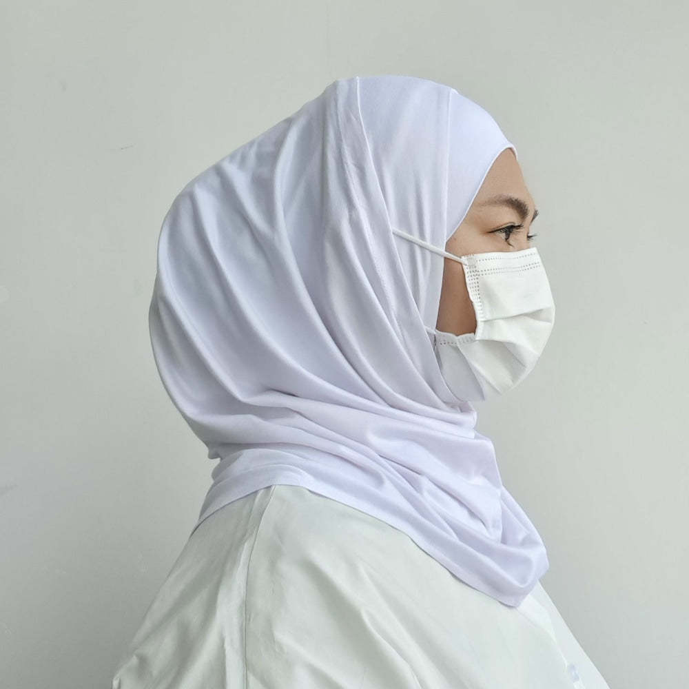 E.L Instant Hijab (with ear slit)