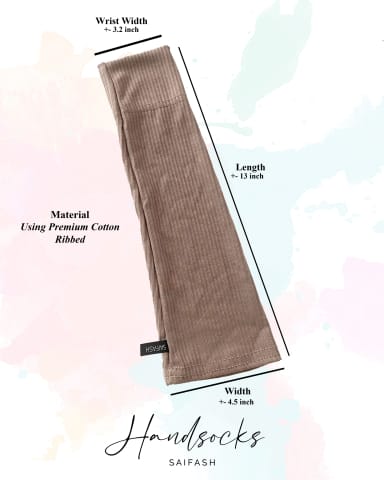 Ribbed Handsock | Rose