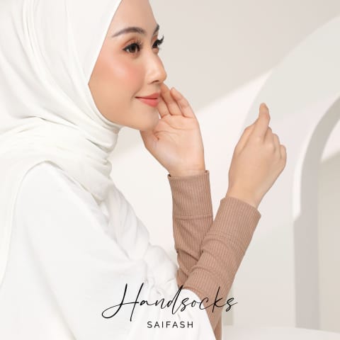 Ribbed Handsock | Rose