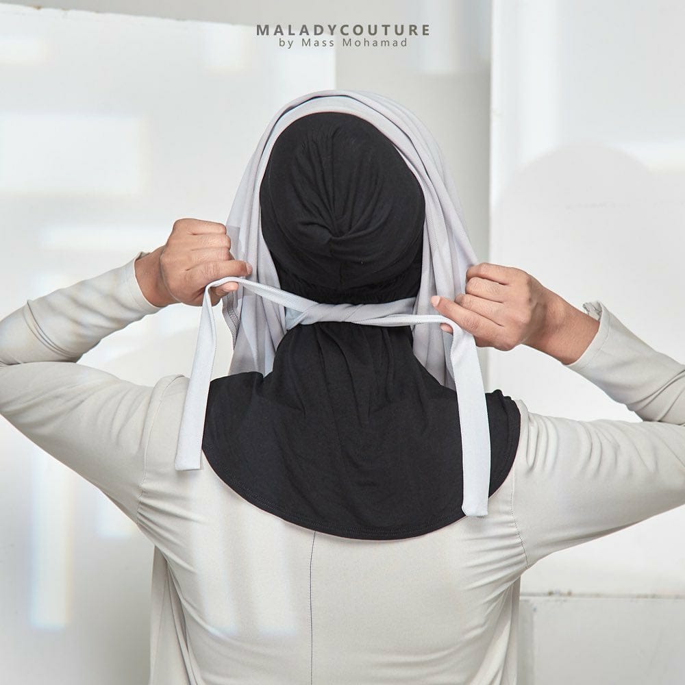 Performance Shawl – Instant Tie-Back in Cloud – Olloum