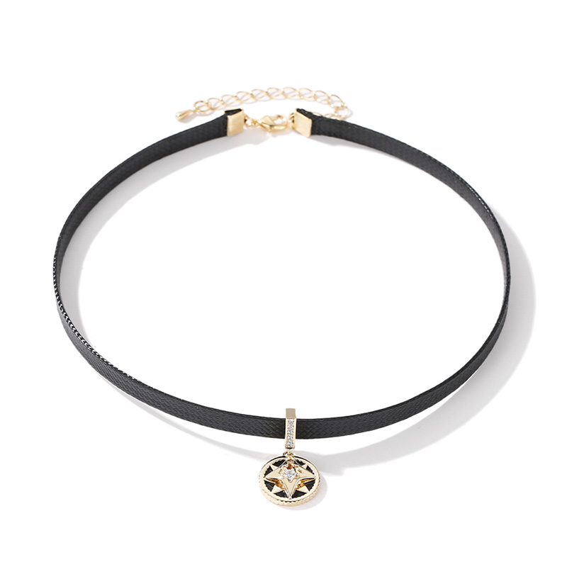 黑色choker頸錬項錬-FANYIACC