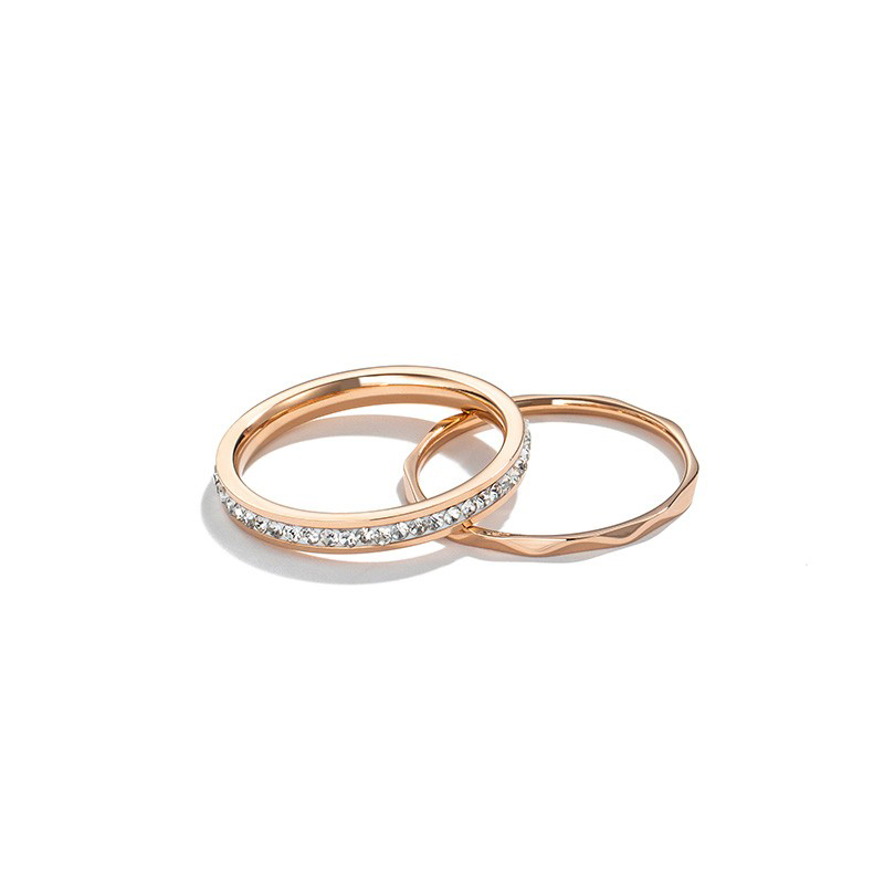 時尚個性情侶戒指•二件組-FANYIACC
