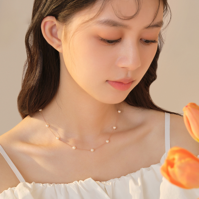氣質優雅珍珠項錬-FANYIACC