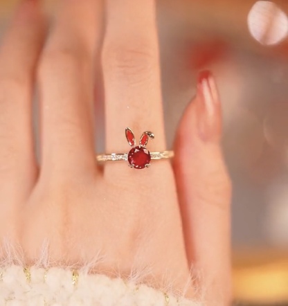 金色萌兔戒指  (Ring)   -FANYIACC