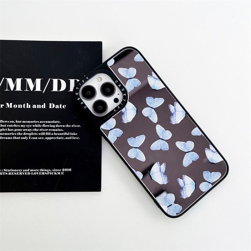 唯美蝴蝶iPhone手機保護殼 防摔殼-FANYIACC