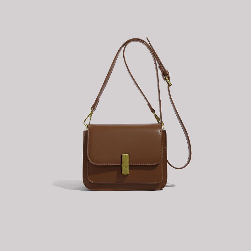 超大容量超能裝 復古卡其色斜背包