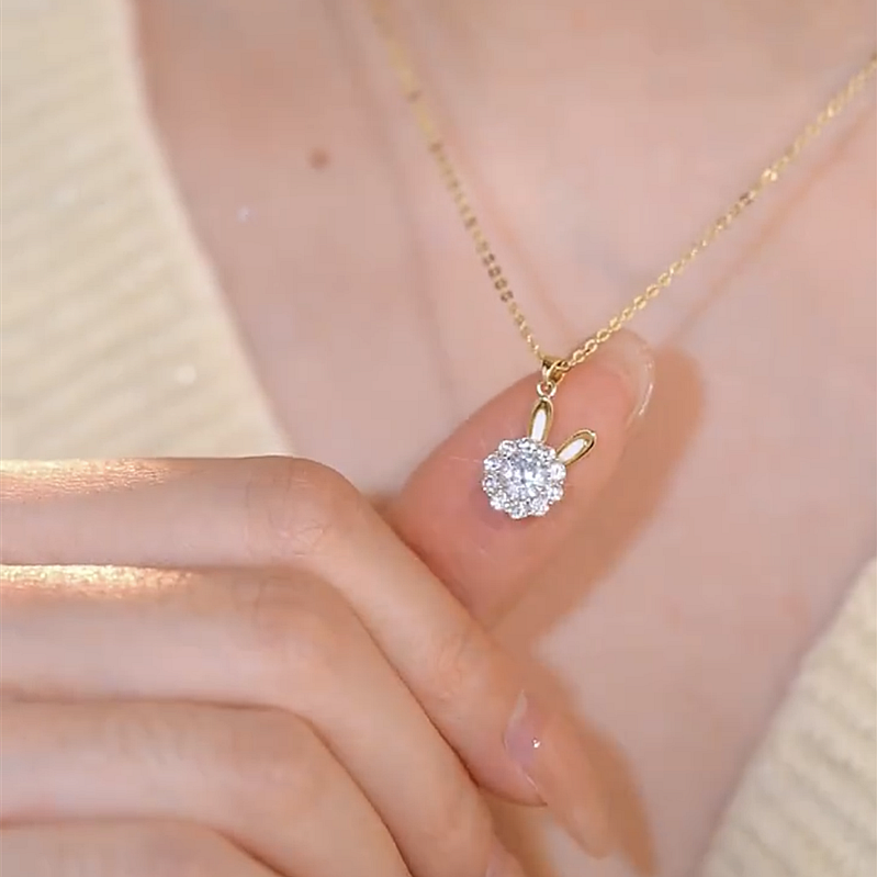 旋轉兔子項錬 【金色】-FANYIACC