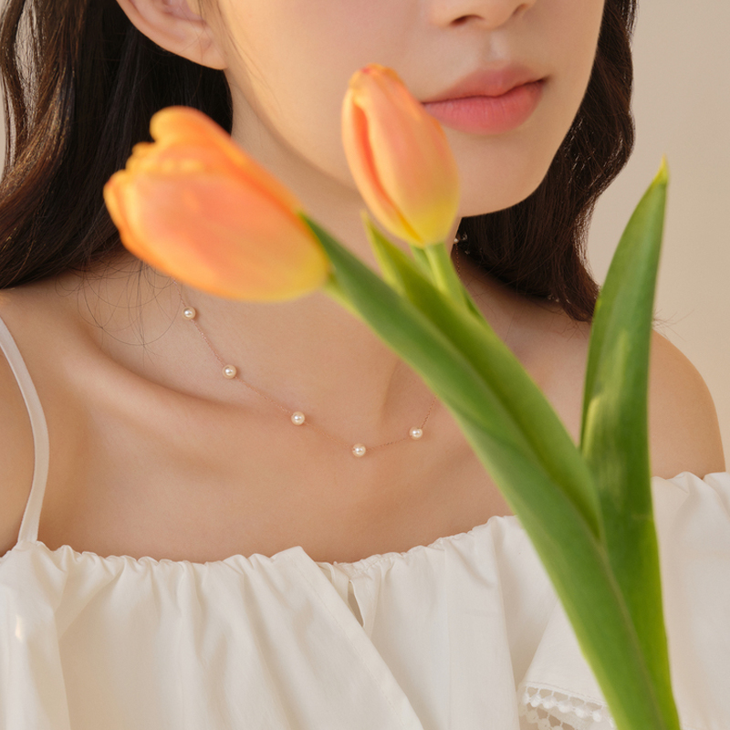 氣質優雅珍珠項錬-FANYIACC